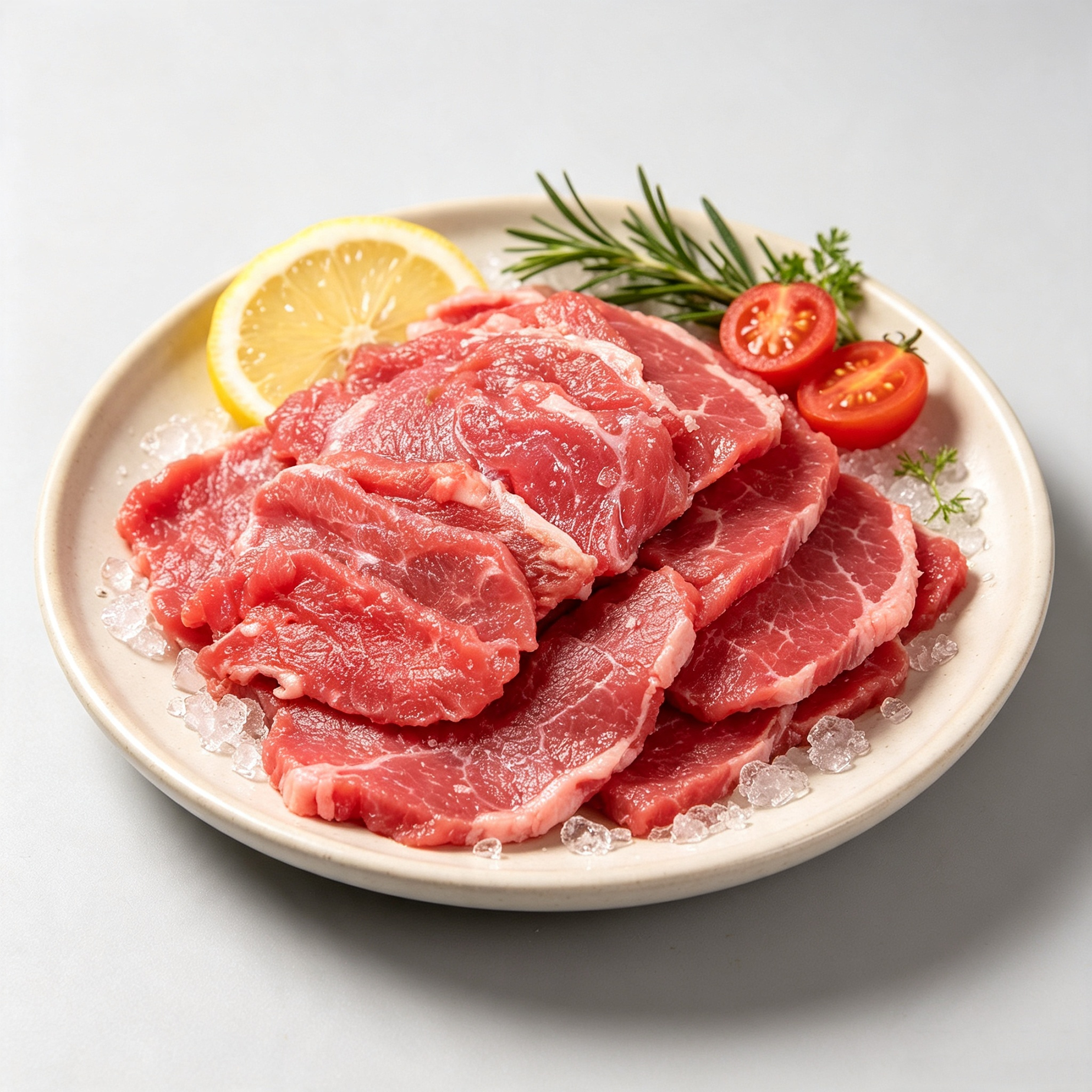Sliced Raw Beef For Hot Pot BBQ