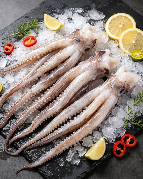 Frozen Squid Tentacles Seafood
